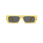 Slate |Fashion Rectangle PC Sunglasses