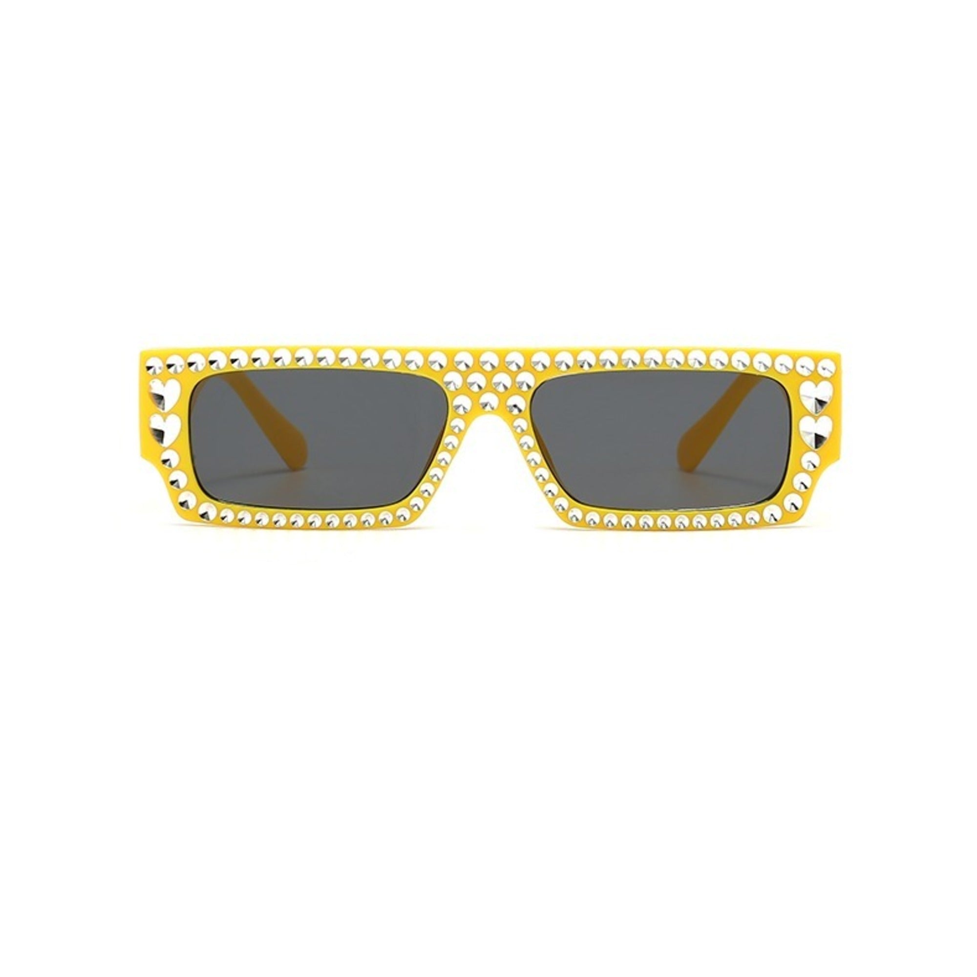 Slate |Fashion Rectangle PC Sunglasses