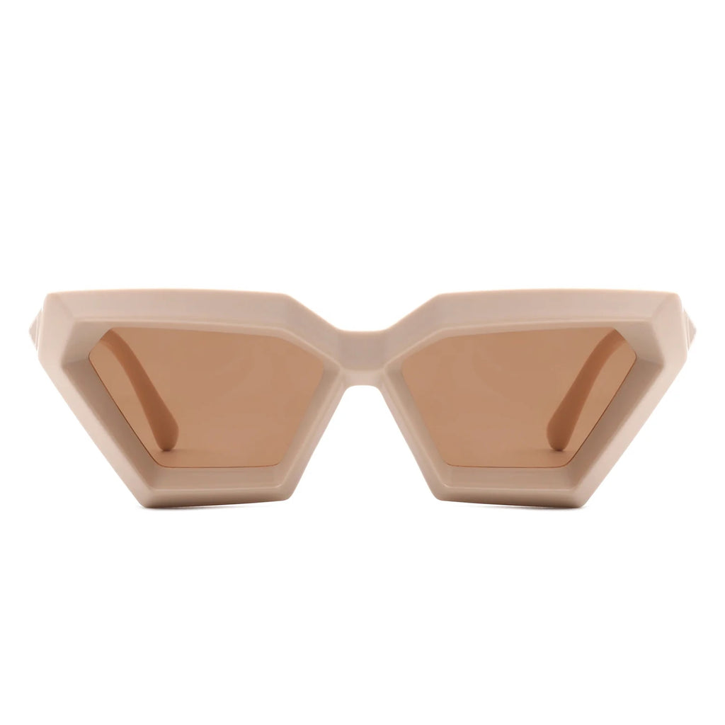 Facet |Fashion Hexagonal PC Sunglasses