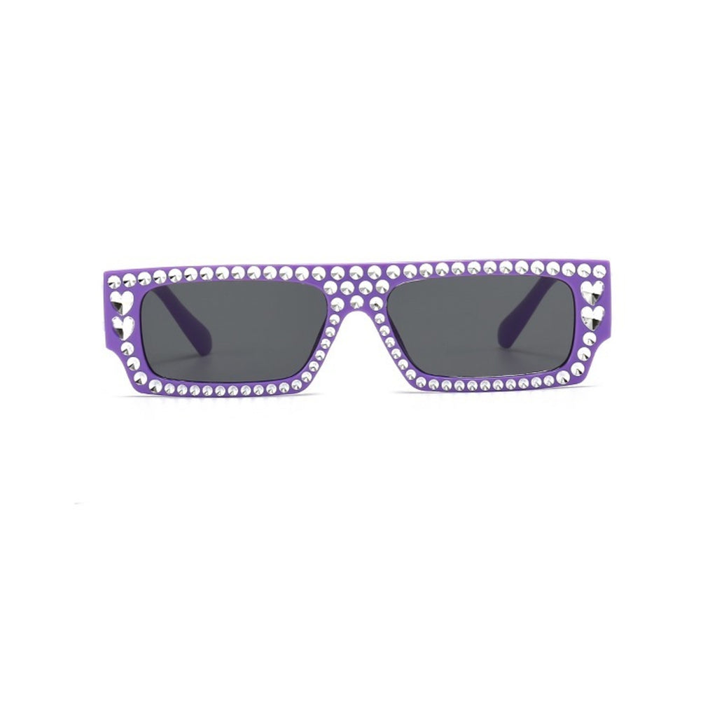 Slate |Fashion Rectangle PC Sunglasses
