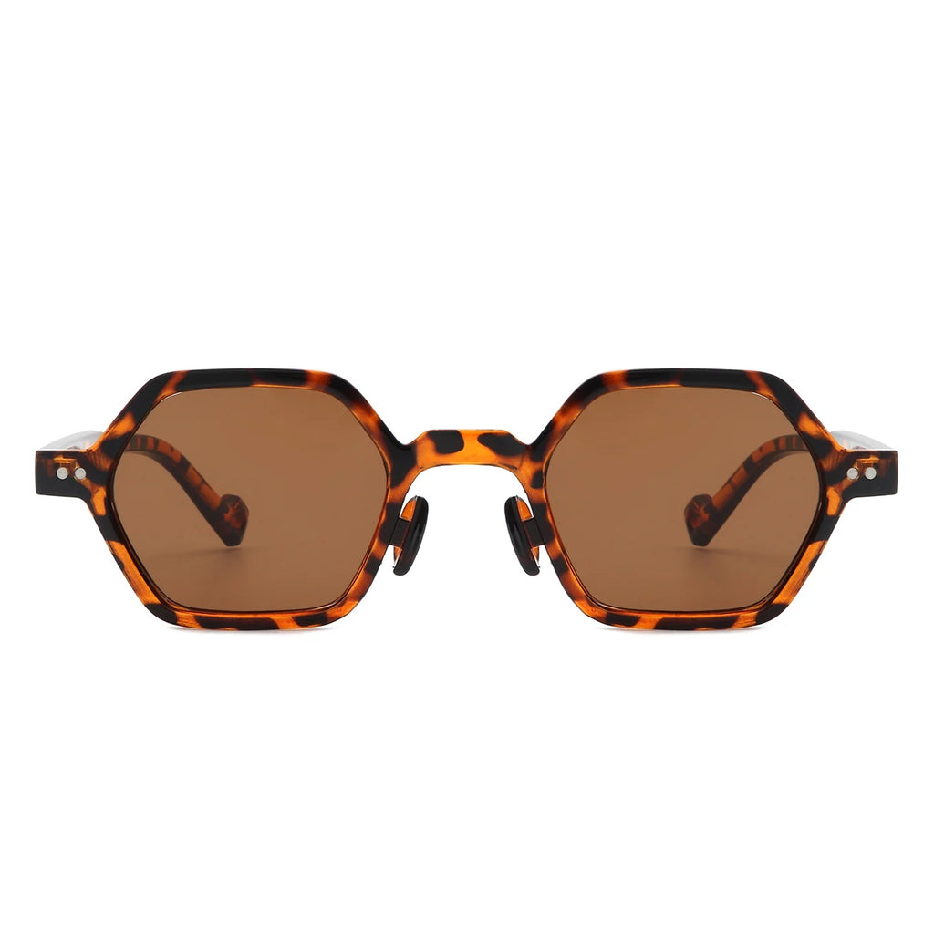 The Strategist |Fashion Hexagonal PC Sunglasses