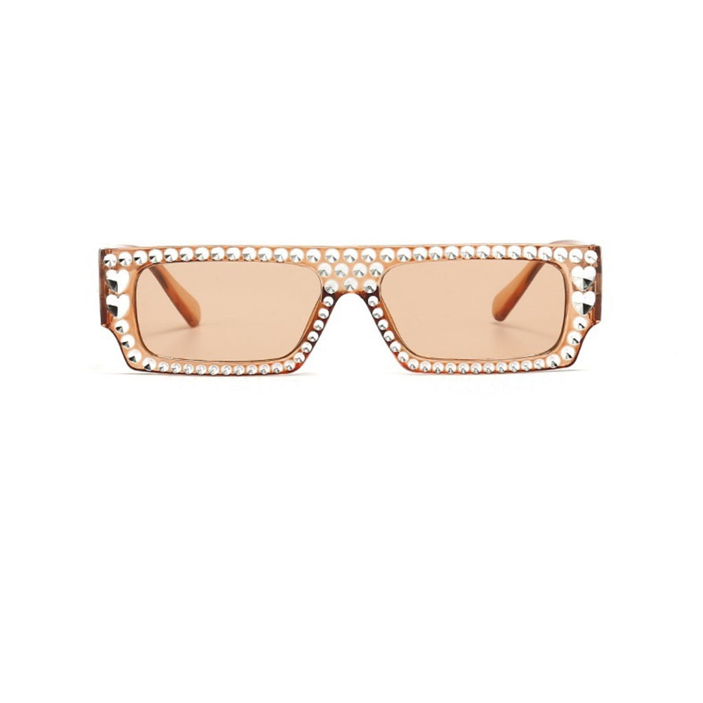 Slate |Fashion Rectangle PC Sunglasses