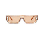 Slate |Fashion Rectangle PC Sunglasses