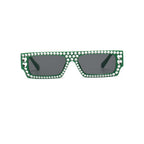 Slate |Fashion Rectangle PC Sunglasses