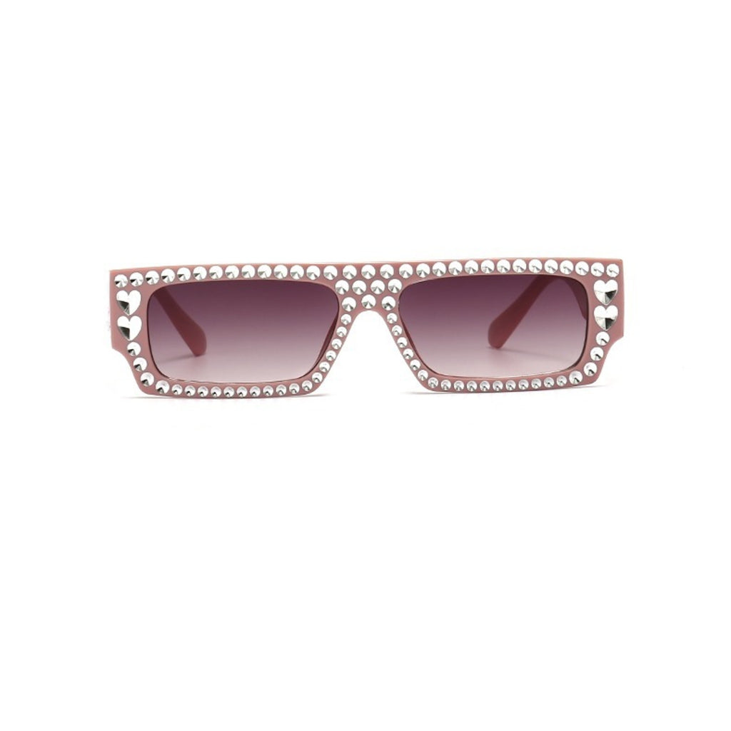 Slate |Fashion Rectangle PC Sunglasses