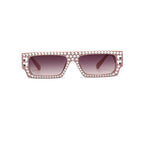 Slate |Fashion Rectangle PC Sunglasses