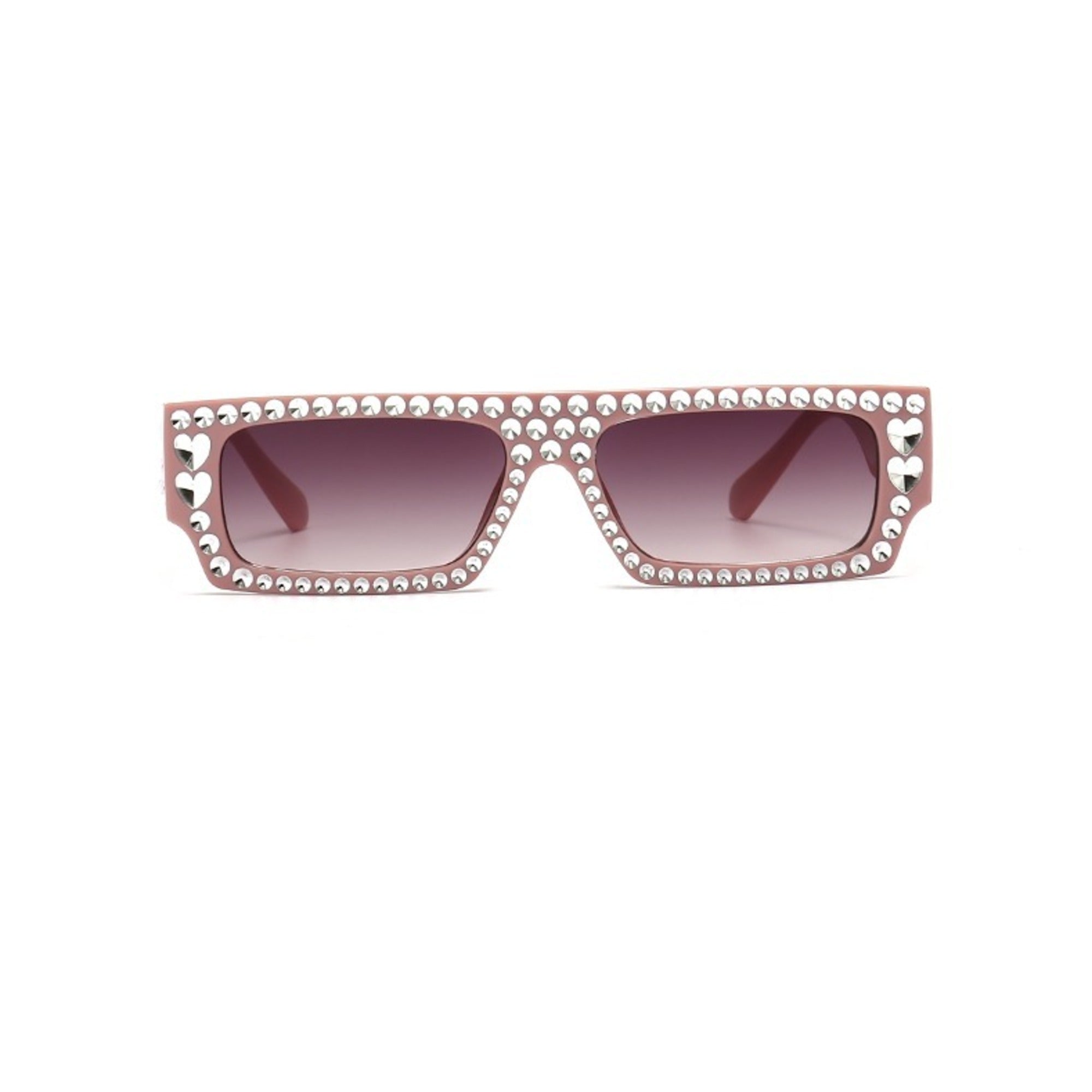 Slate |Fashion Rectangle PC Sunglasses