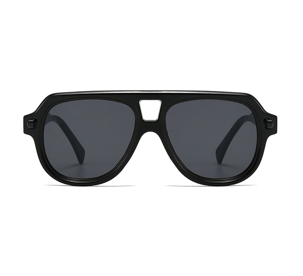Graphite |Oversized Fashion Navigator PC Sunglasses