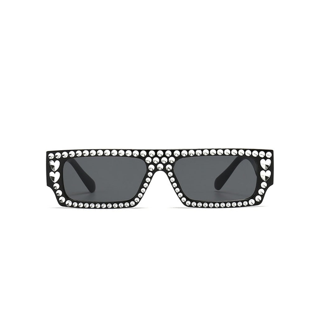 Slate |Fashion Rectangle PC Sunglasses