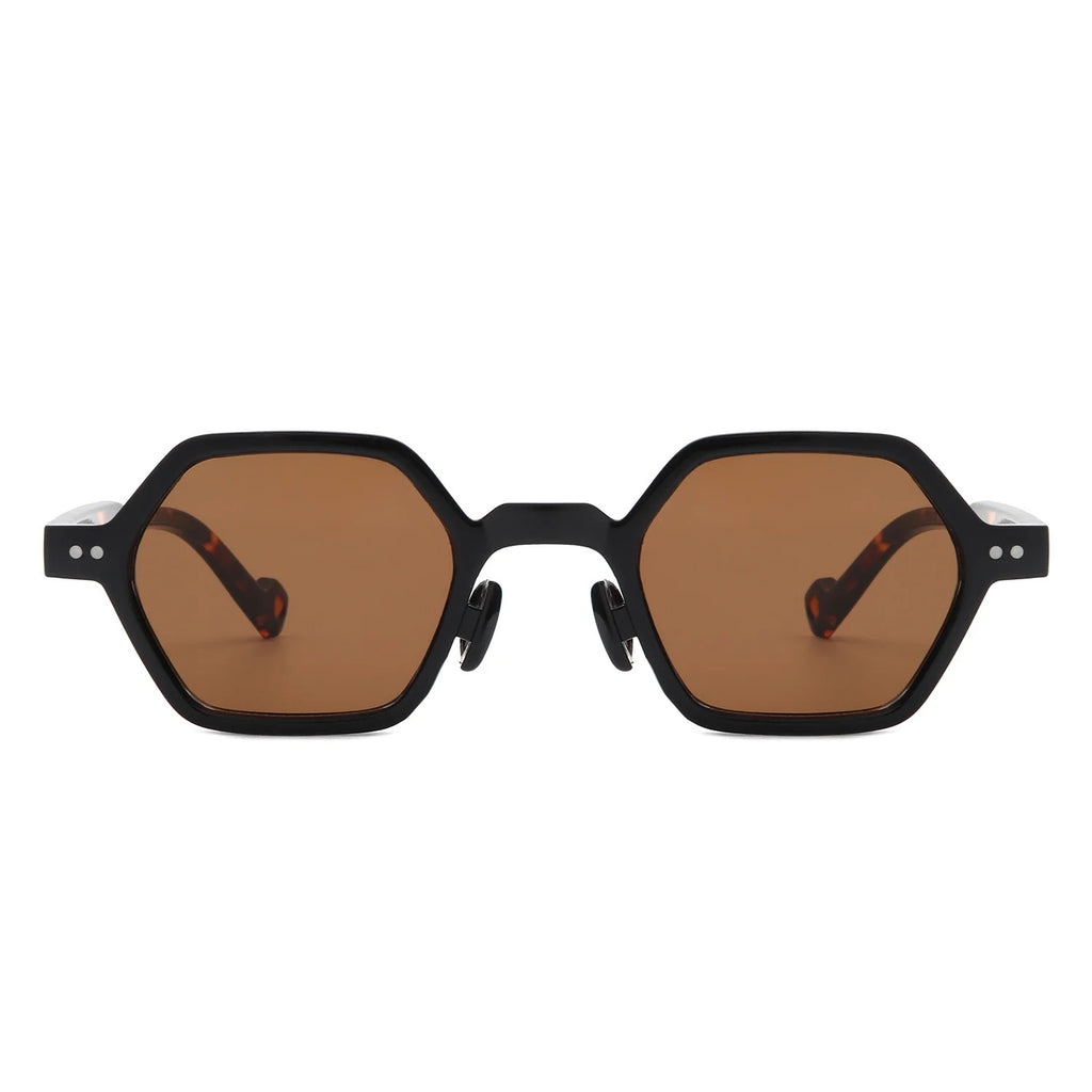 The Strategist |Fashion Hexagonal PC Sunglasses