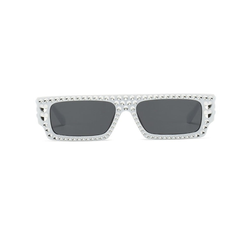 Slate |Fashion Rectangle PC Sunglasses