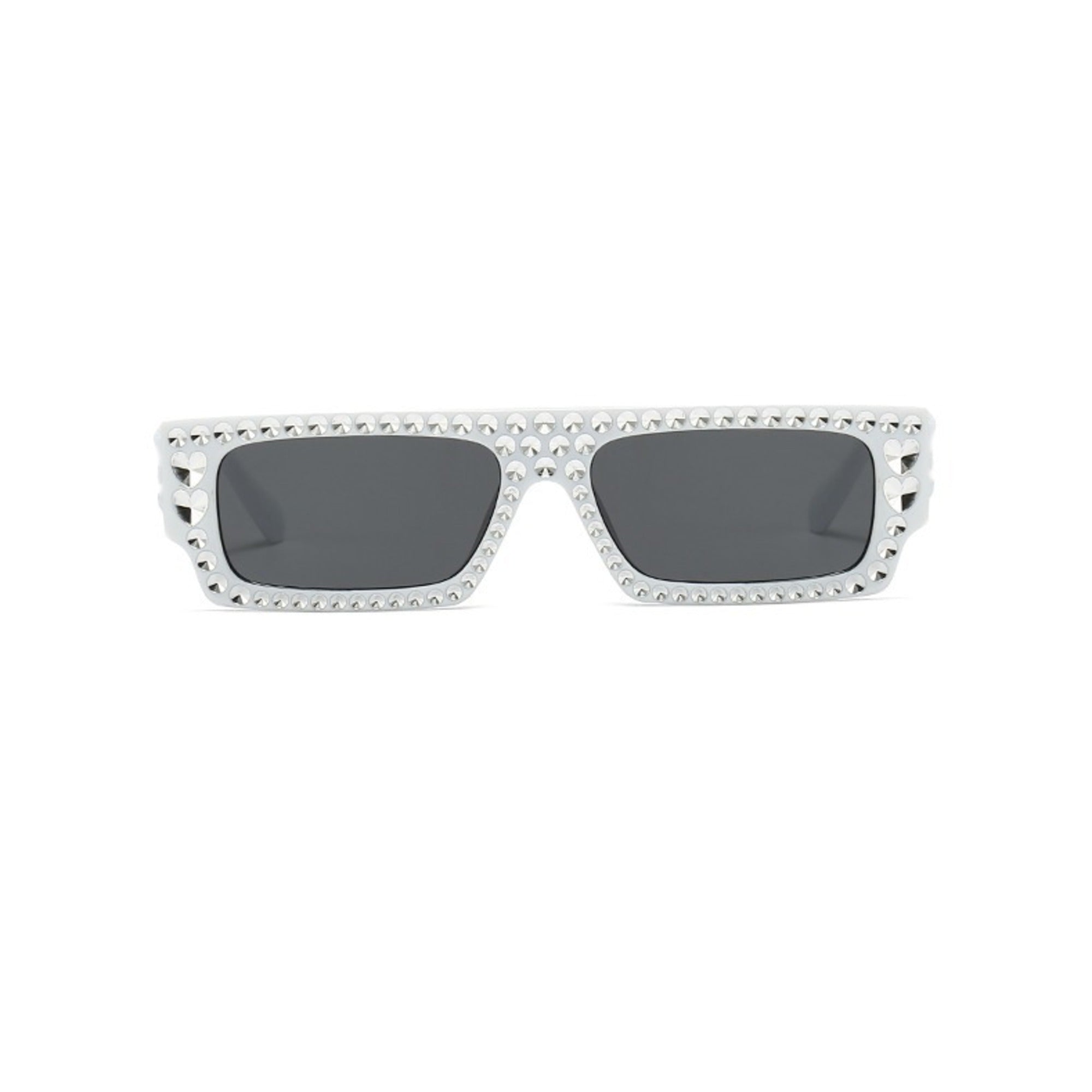 Slate |Fashion Rectangle PC Sunglasses