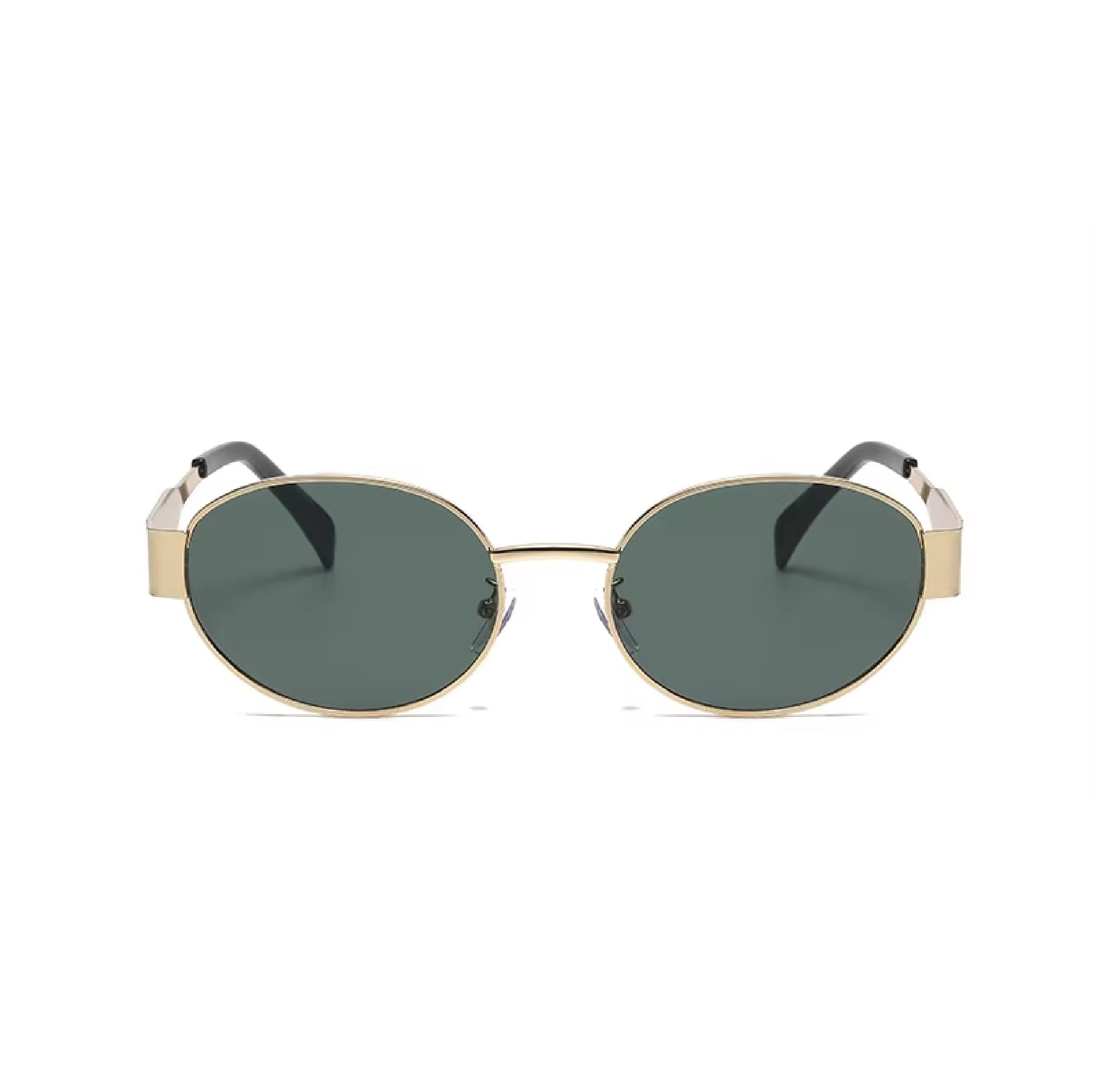 Nova Wire |Classic Oval Metal Sunglasses
