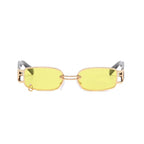 Axiom |Fashion Rectangle Metal Sunglasses