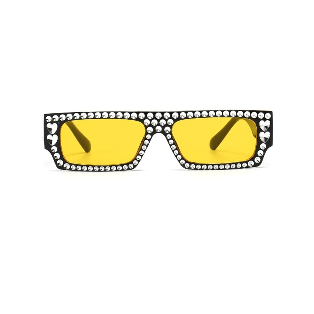 Slate |Fashion Rectangle PC Sunglasses