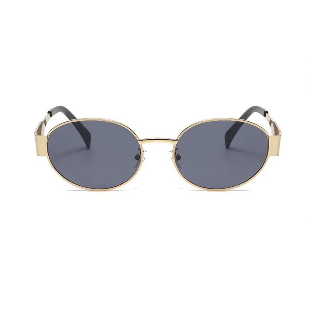 Nova Wire |Classic Oval Metal Sunglasses