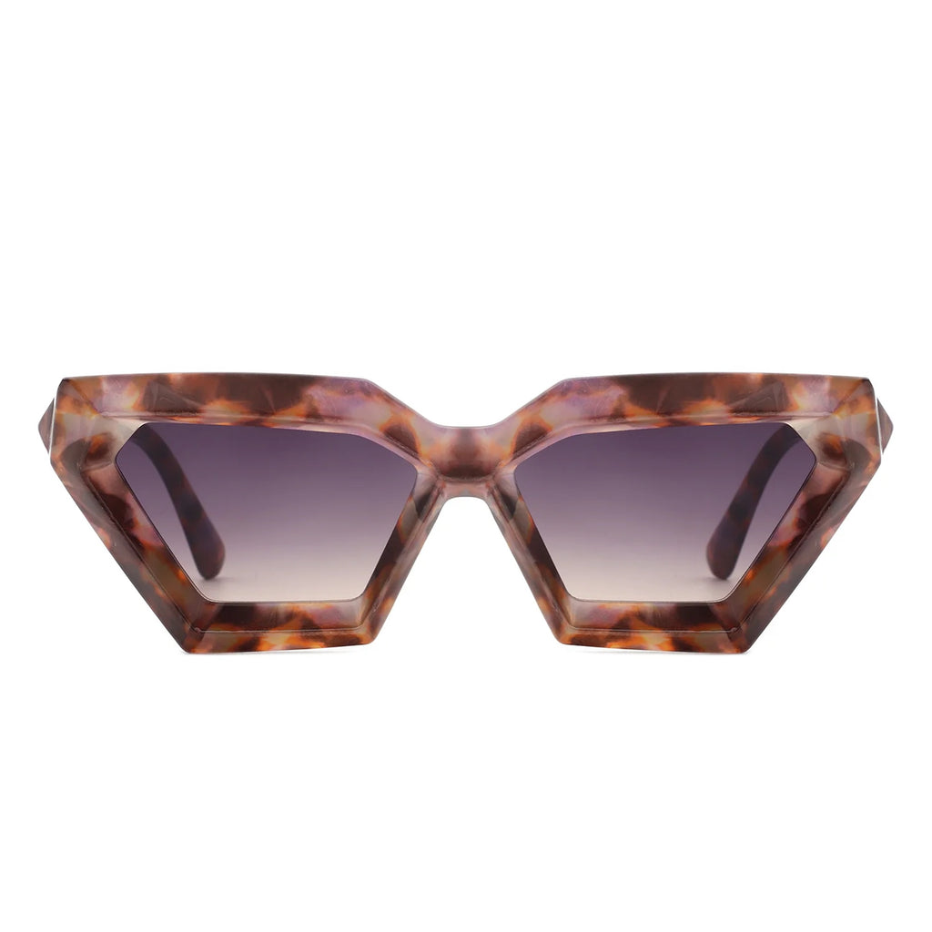 Facet |Fashion Hexagonal PC Sunglasses