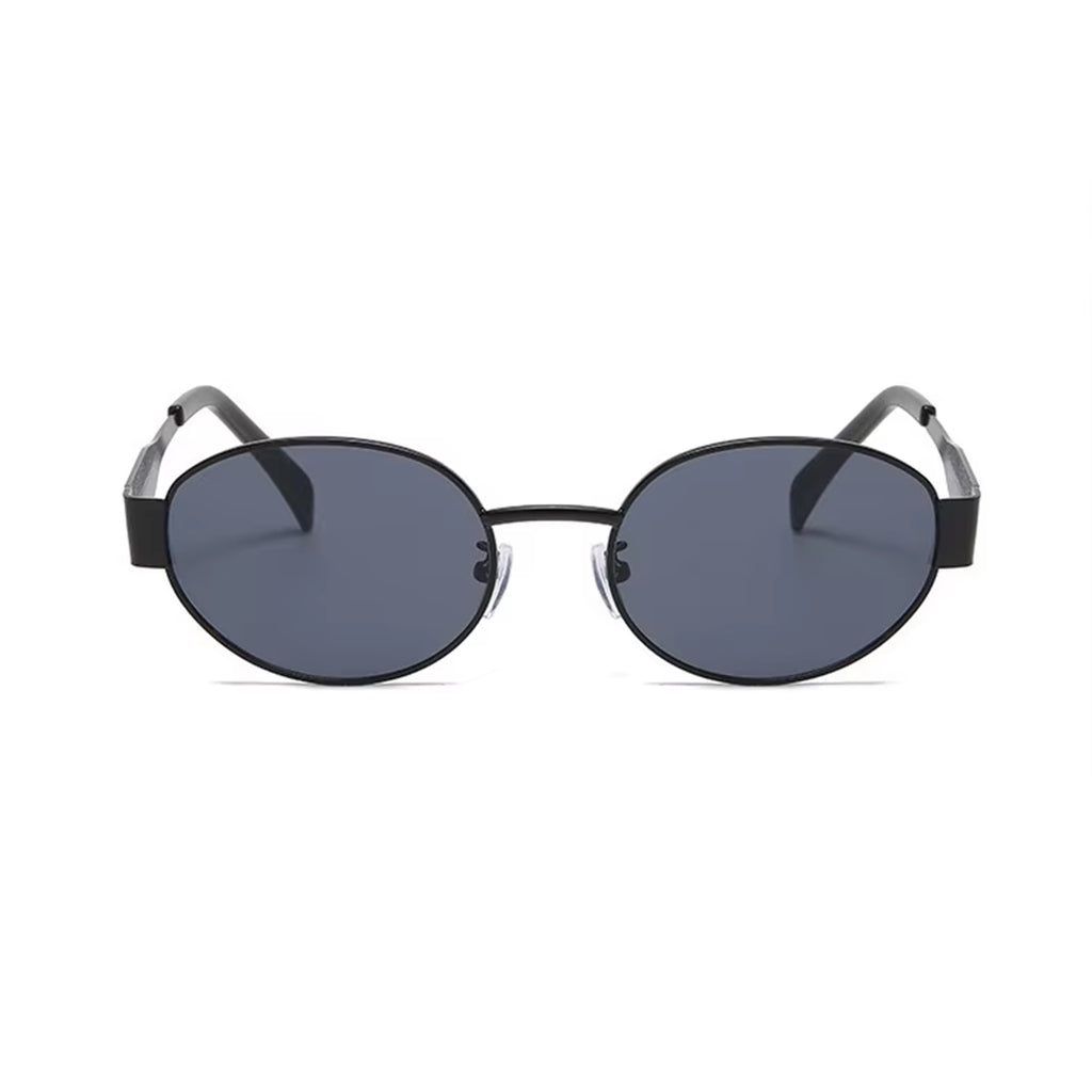 Nova Wire |Classic Oval Metal Sunglasses