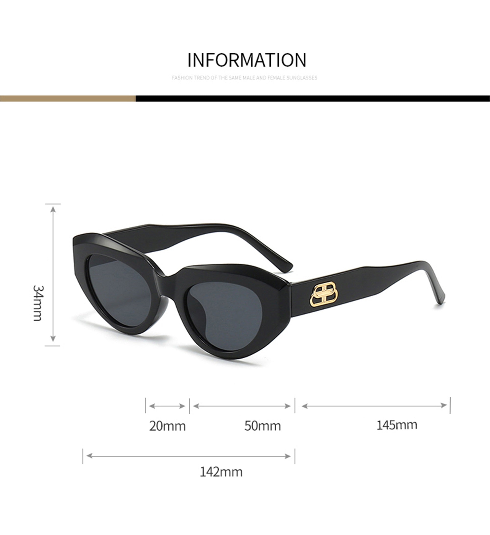 The Dreamer |Fashion Oval PC Sunglasses