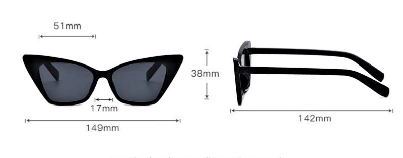 Nirvana |Fashion Cat-Eye PC Sunglasses