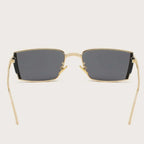 The Visionary |Classic Rectangle Metal Sunglasses