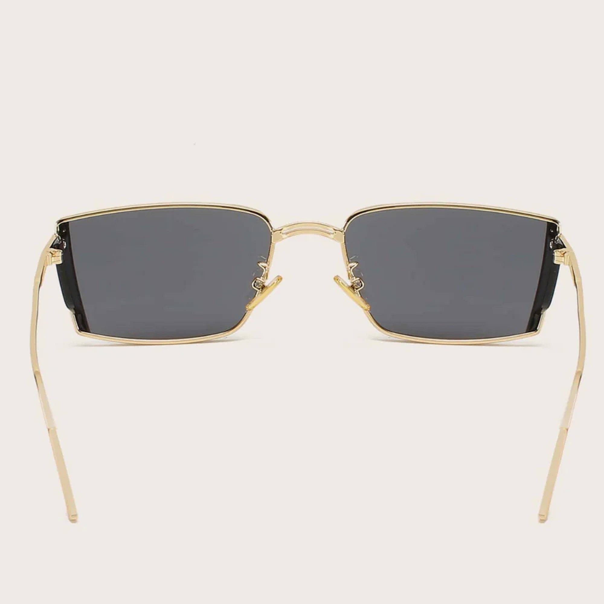 The Visionary |Classic Rectangle Metal Sunglasses