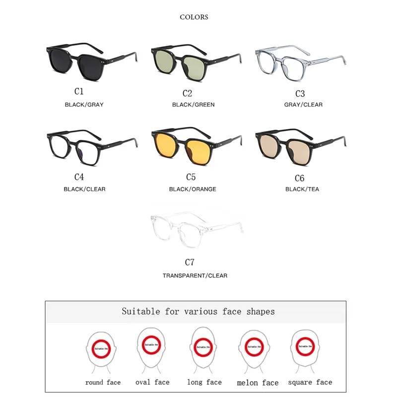 The Stoic |Classic Square PC Sunglasses