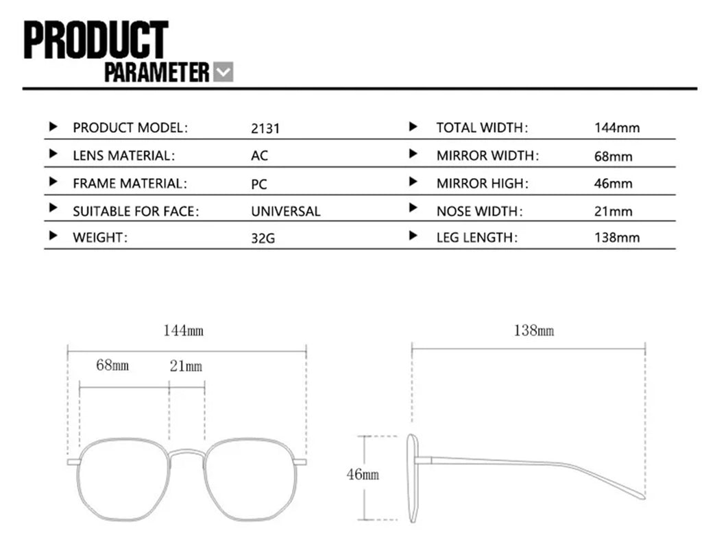 Sienna |Classic Oval PC Sunglasses