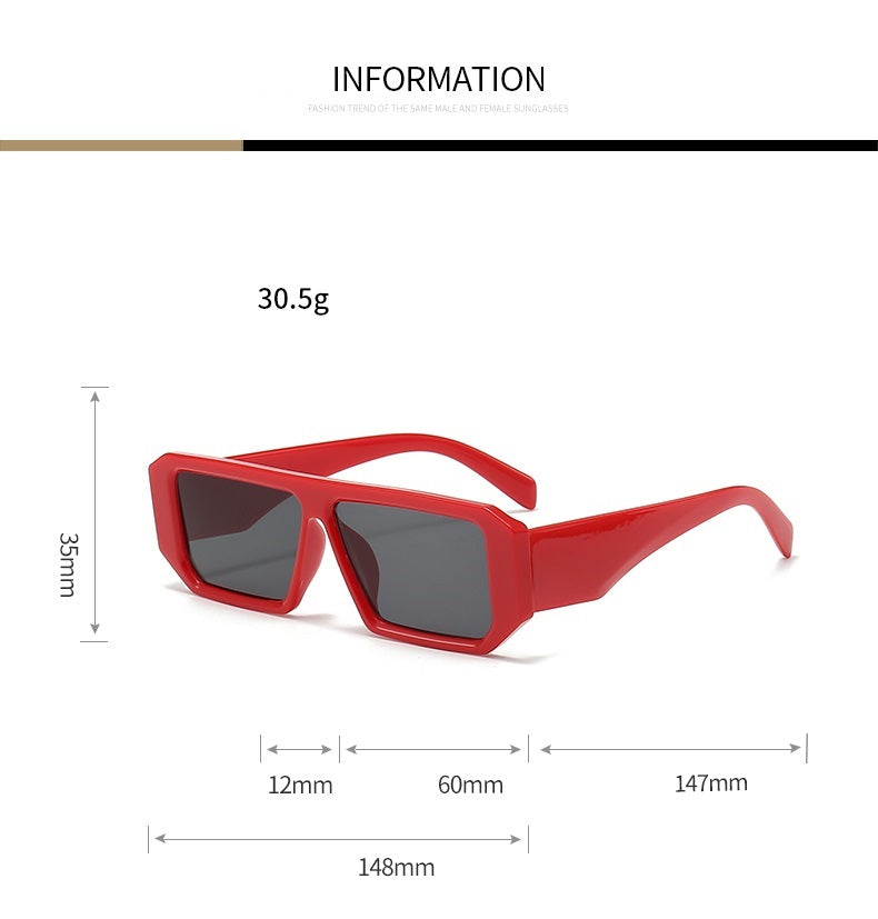 The Formalist |Fashion Rectangle PC Sunglasses