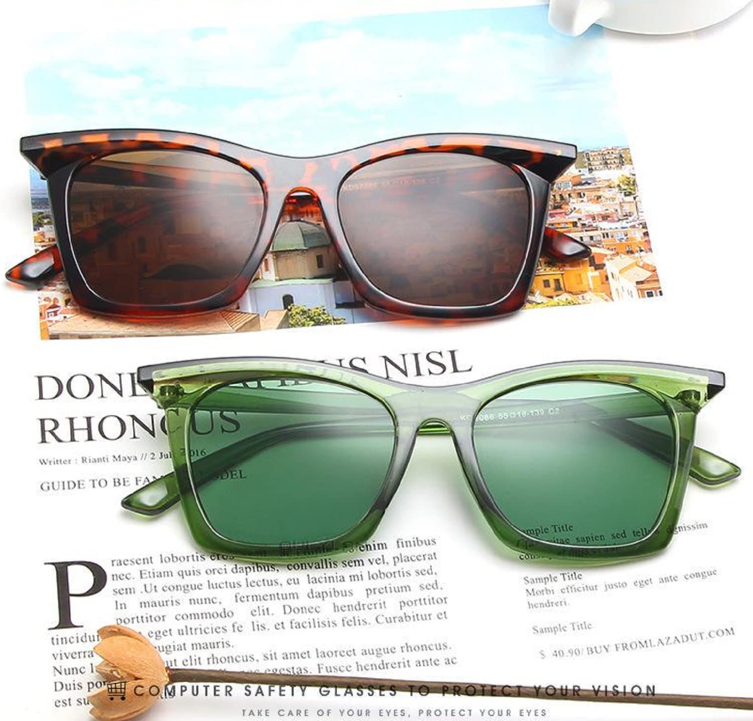 Empress |Retro Vintage Cat-Eye PC Sunglasses