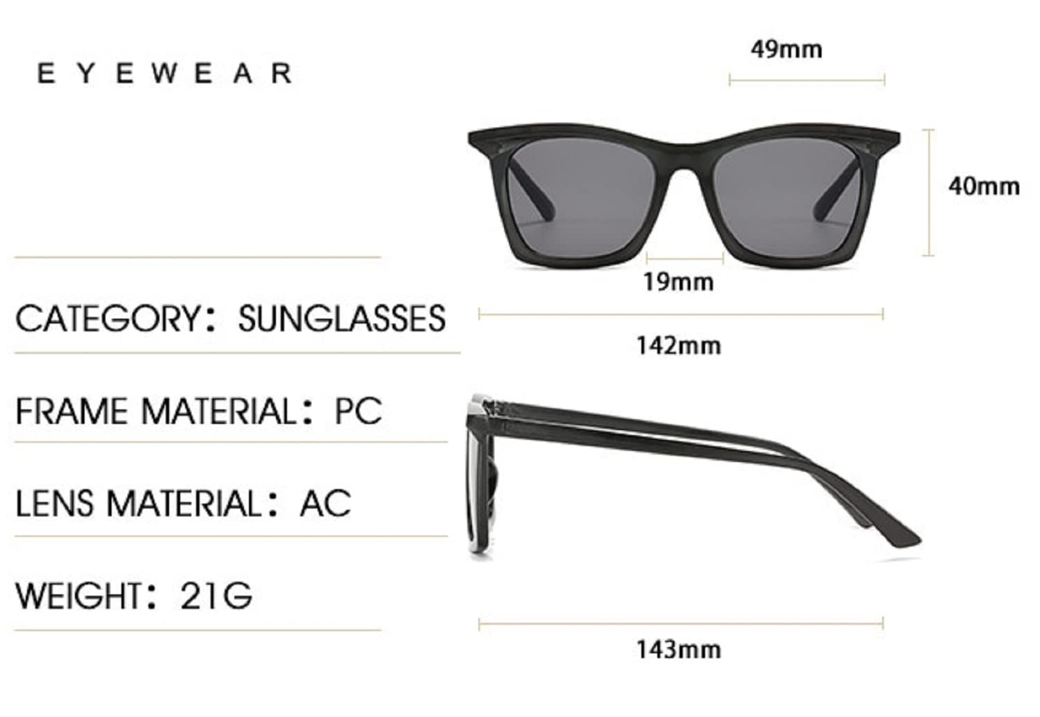 Empress |Retro Vintage Cat-Eye PC Sunglasses