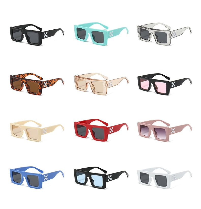 The Sovereign |Oversized Fashion Square PC Sunglasses