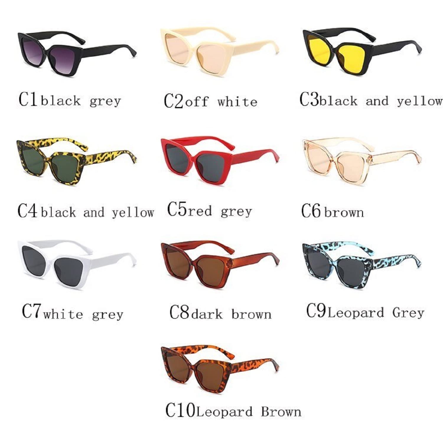 Icon |Retro Vintage Cat-Eye PC Sunglasses