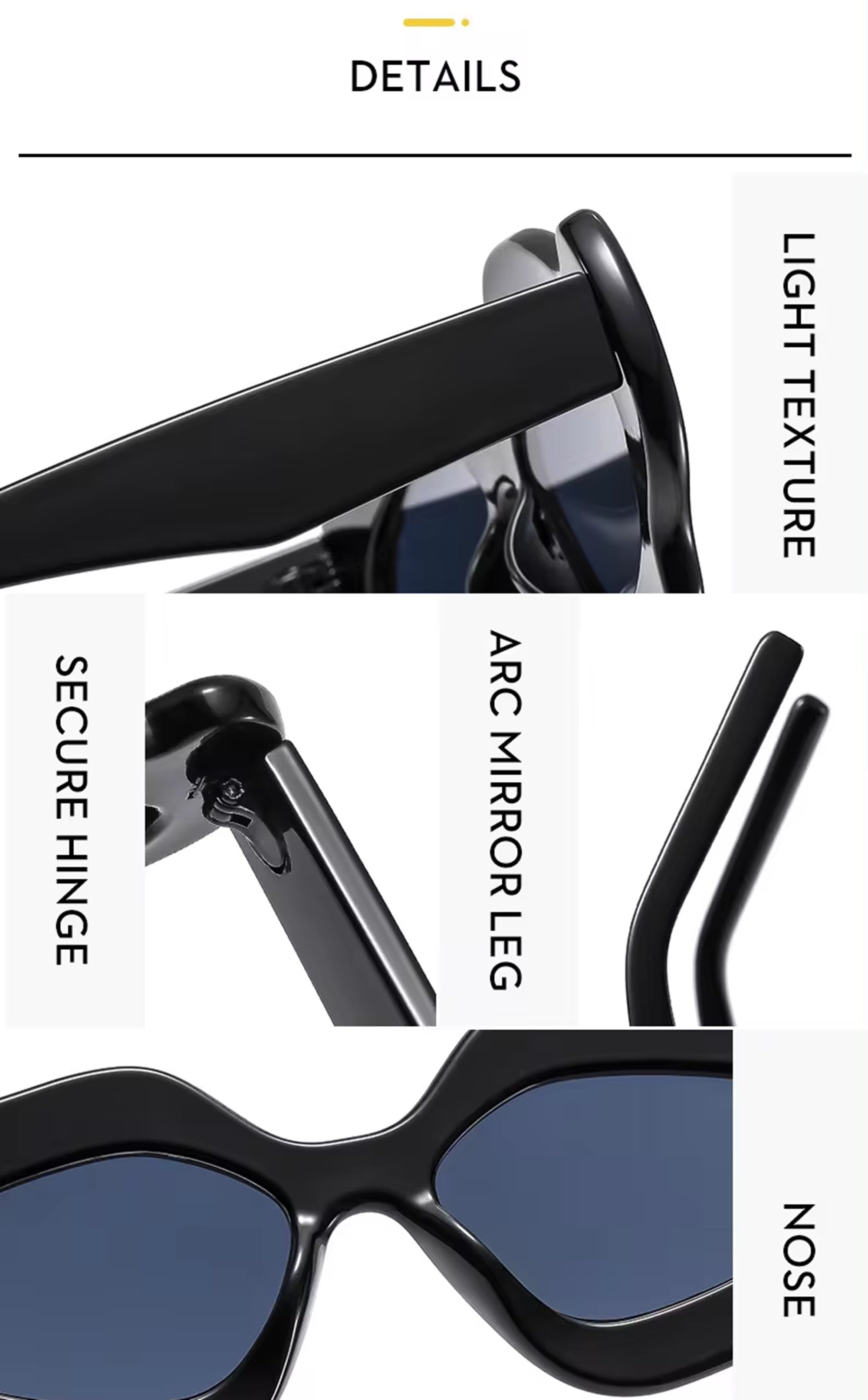 Orbit |Fashion Oval PC Sunglasses
