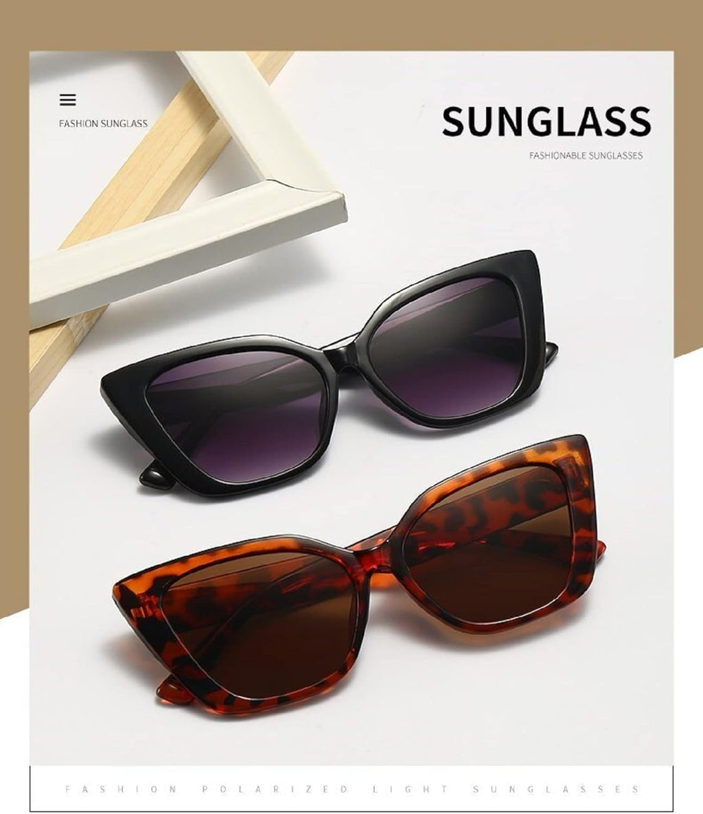Icon |Retro Vintage Cat-Eye PC Sunglasses