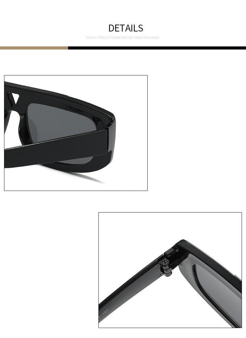 Aspen |Classic Rectangle PC Sunglasses