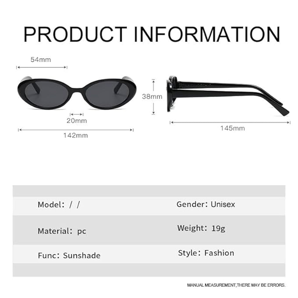 The Curator |Classic Oval PC Sunglasses