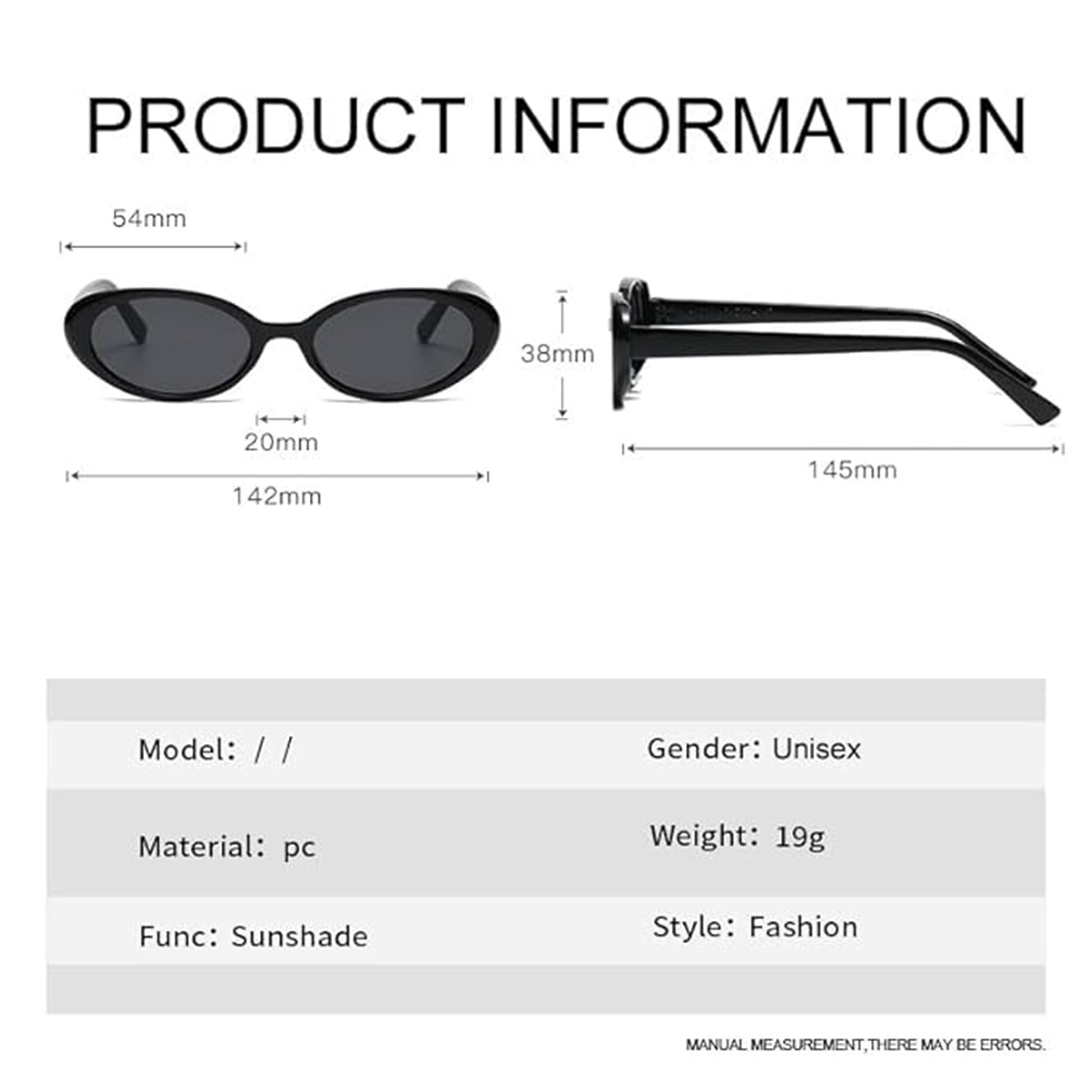 The Curator |Classic Oval PC Sunglasses
