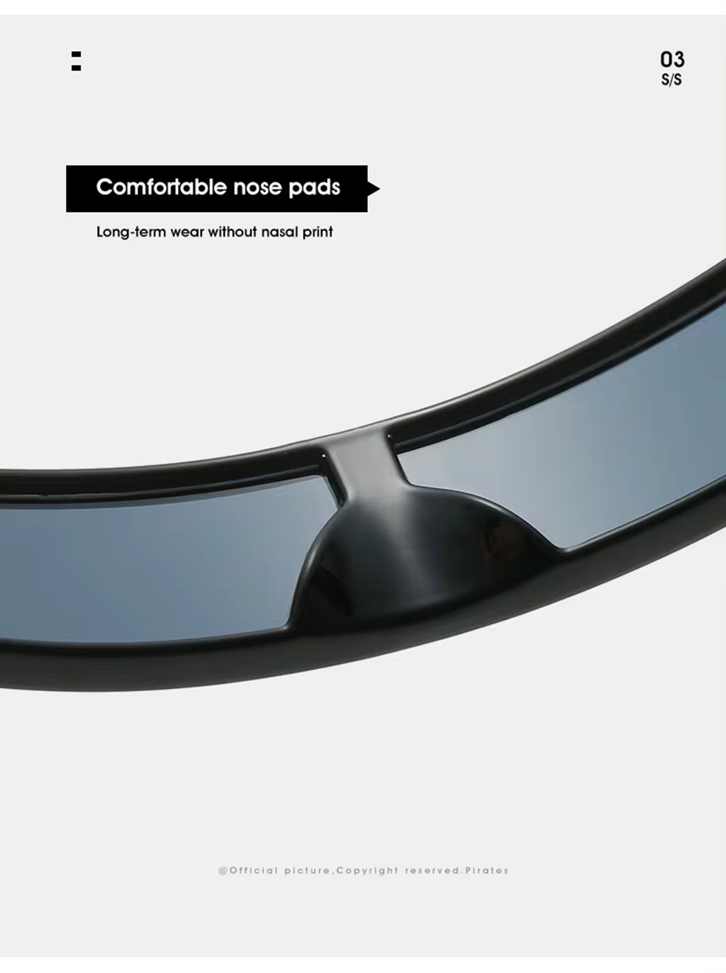 Breeze |Futuristic Wraparound PC Sunglasses