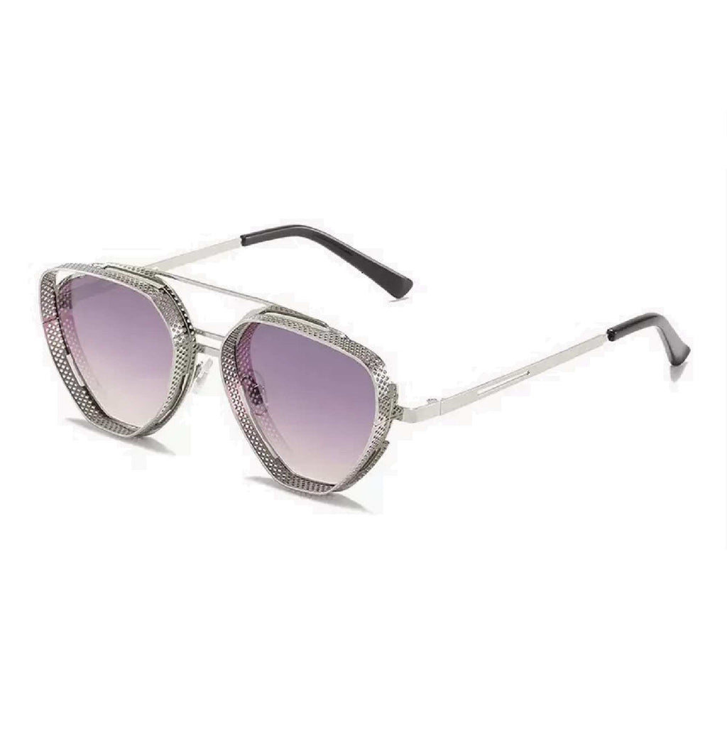 The Director | Retro Vintage Pilot Metal Sunglasses