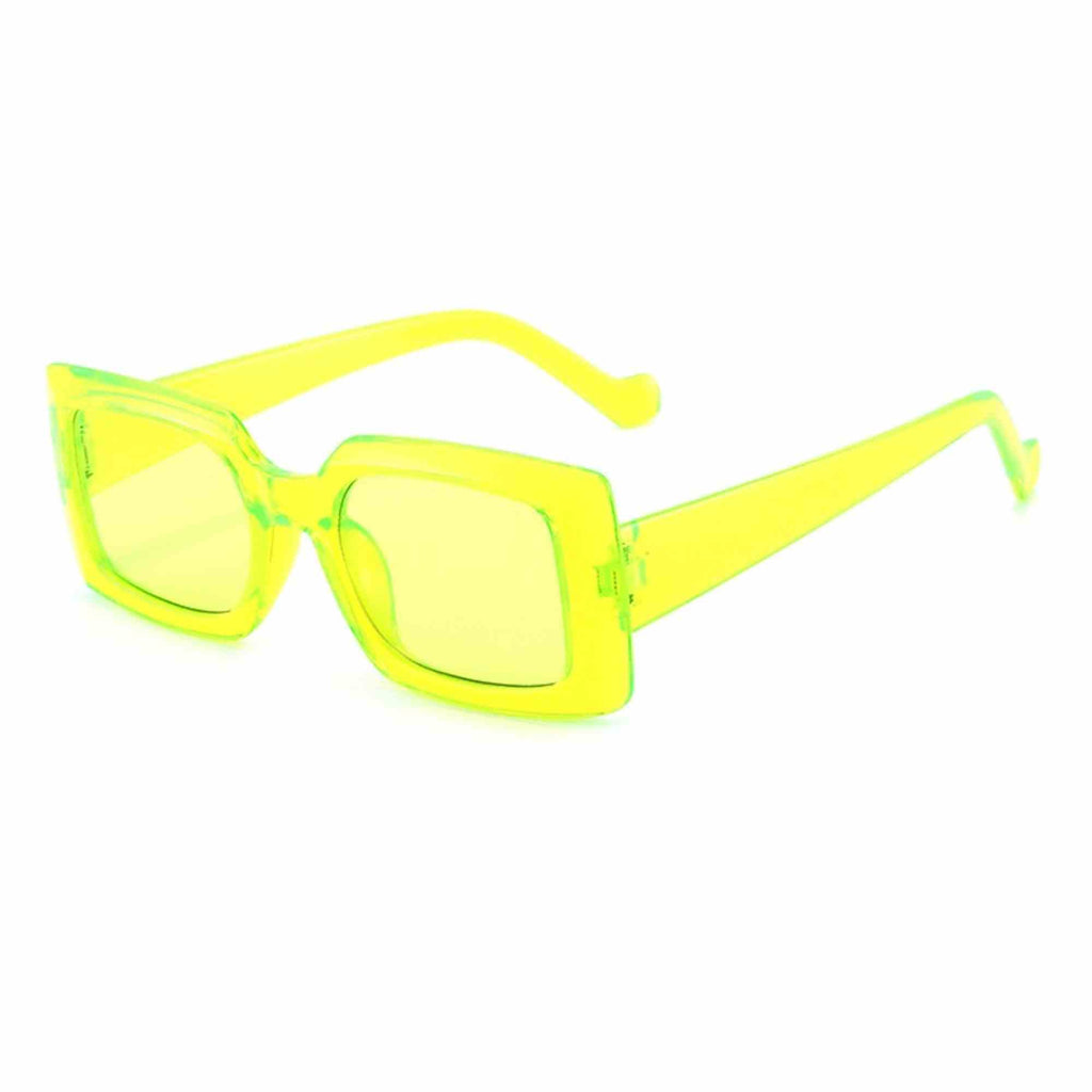 The Critic | Fashion Rectangle Acetate Sunglasses