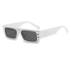 Slate | Fashion Rectangle Acetate Sunglasses