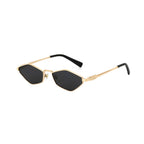 Tortoise | Classic Cat-Eye Metal Sunglasses