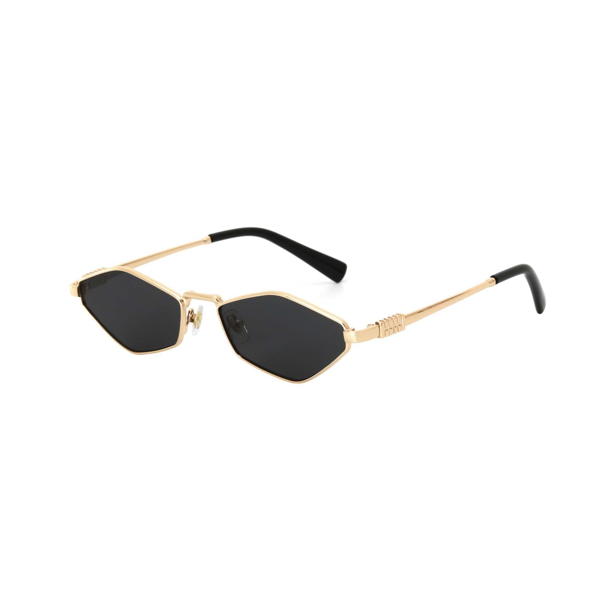 Tortoise | Classic Cat-Eye Metal Sunglasses
