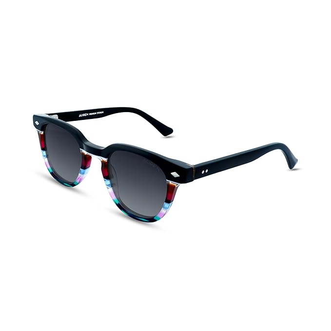 Symmetry |Classic Round Acetate Sunglasses