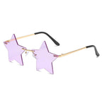 Star | Fashion Star Metal Sunglasses