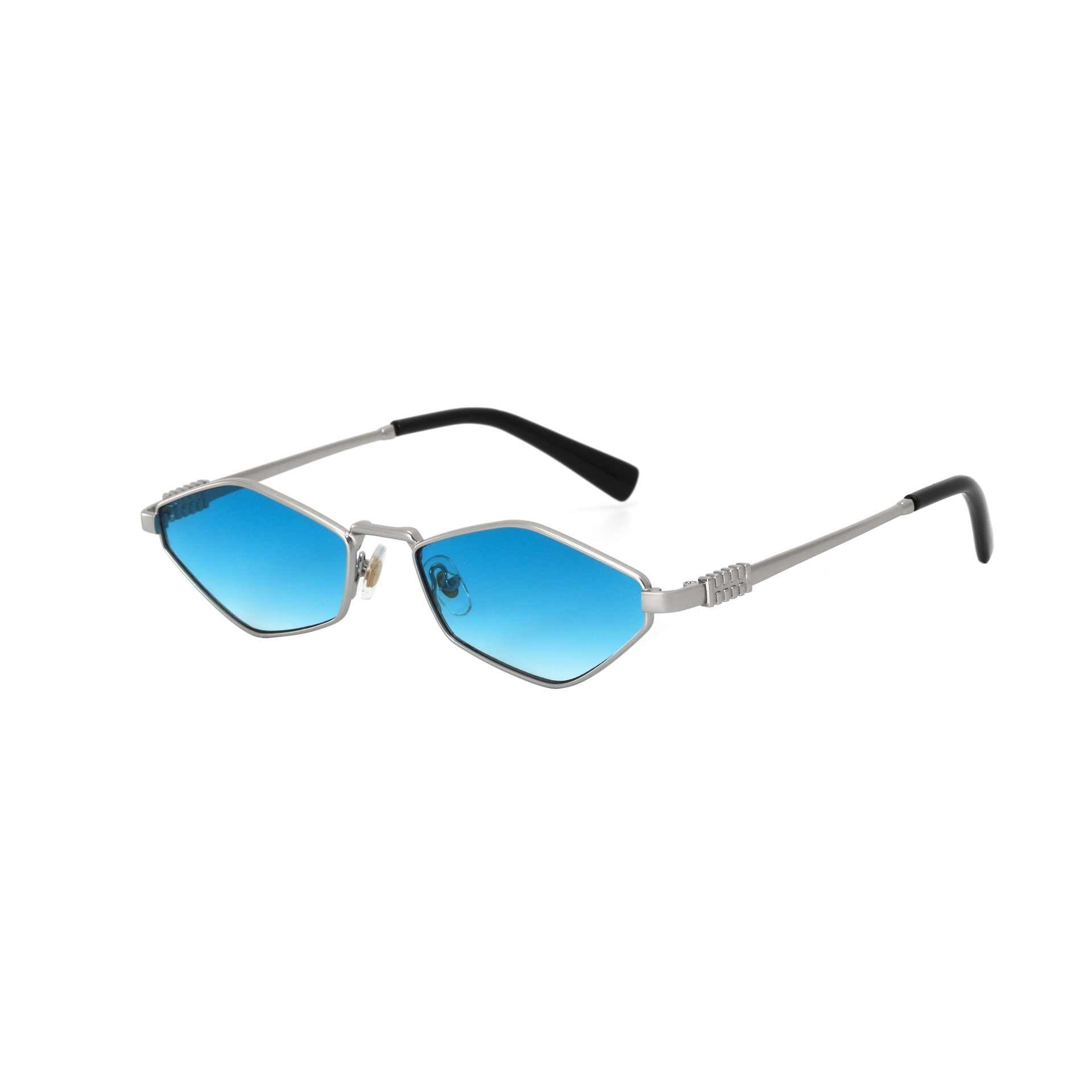 Tortoise | Classic Cat-Eye Metal Sunglasses