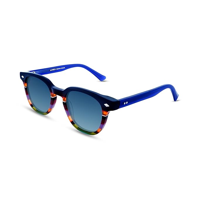 Symmetry |Classic Round Acetate Sunglasses