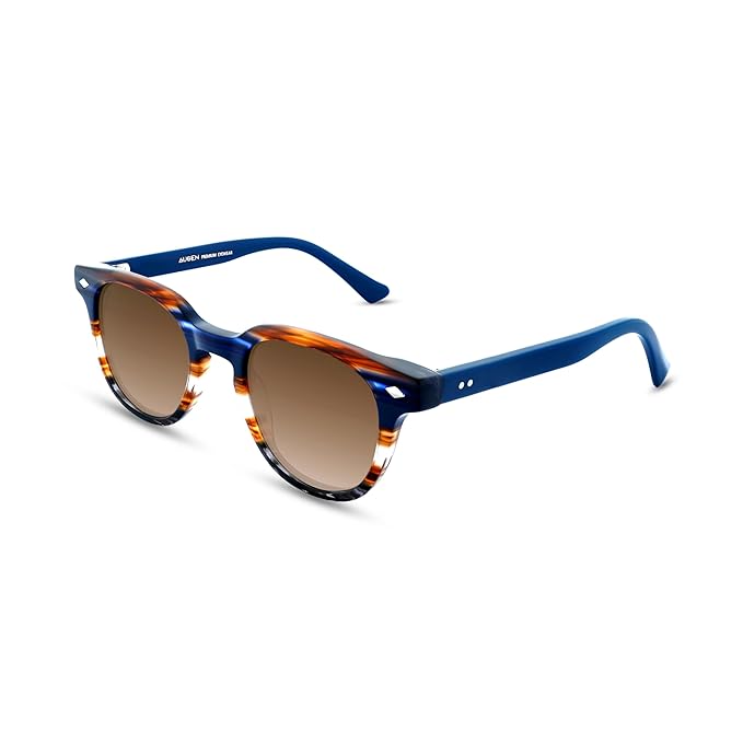 Symmetry |Classic Round Acetate Sunglasses