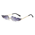 Fire | Funky Fire Metal Sunglasses